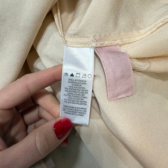 Dress The Population Carina yellow sequin strapless midi Dress Size XL - Picture 6 of 7